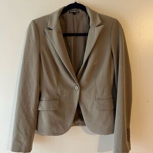 Express Women’s Blazer Taupe Color Size 2